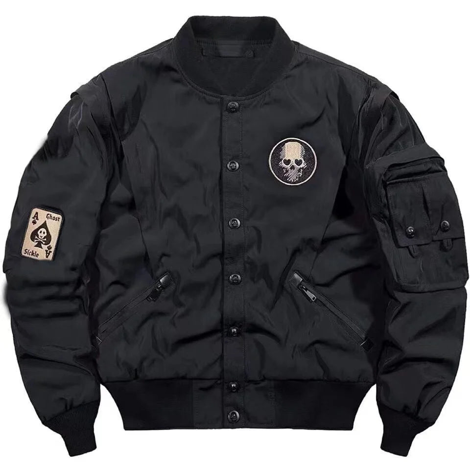 Tactical Skull Bomber Jacket
