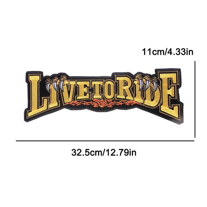 Motorcycle Patches for Clothing 