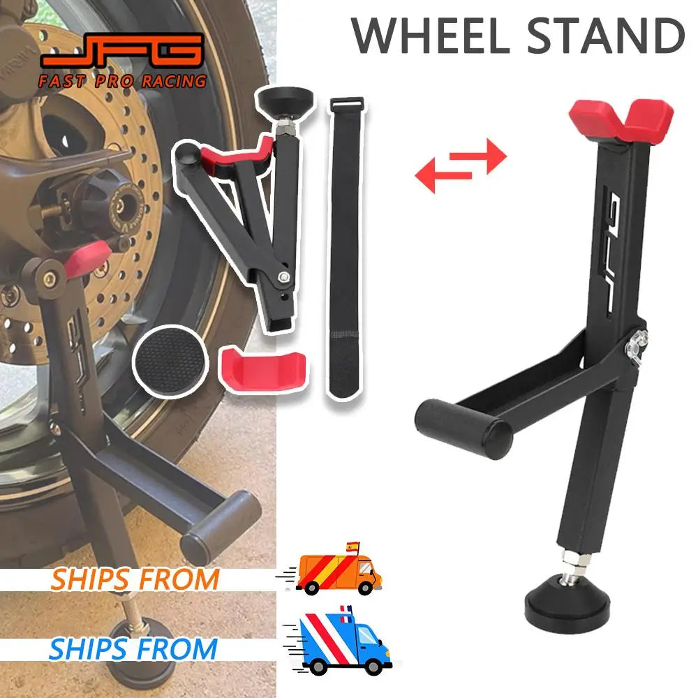 Cavalletto per moto portatile pieghevole
