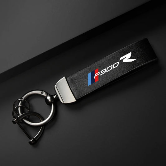 F900R Leather Keychain