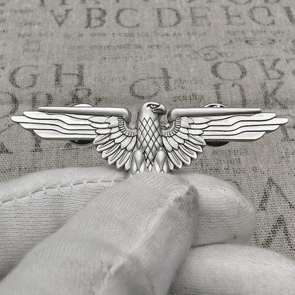 Eagle Metal Badge Brooch 