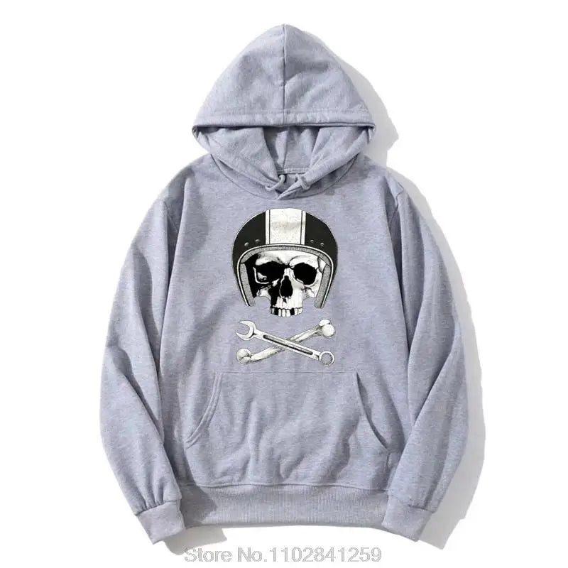 Skull & Helmet Hoodie 
