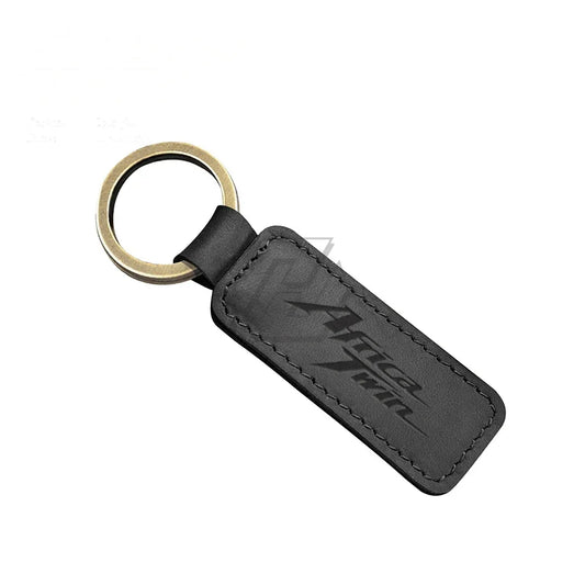 Africa Twin Leather Tag Keychain 