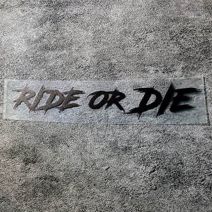 Ride or Die Sticker Helmet 