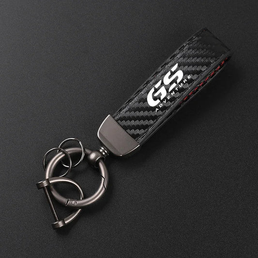 GS Adventure Carbon Suede Keychain 