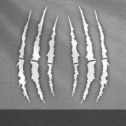 3D Claw Scratch Decal Stickers 