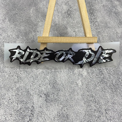 Ride or Die Sticker Helmet 