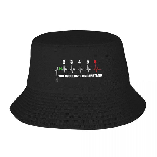 Heartbeat 1N23456 Bucket Hat 