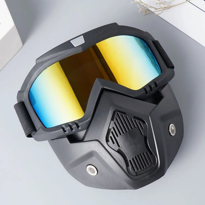 Motorcycle Helmet Goggles Mask 