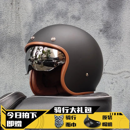 Open Face Half Motorcycle Helmet 