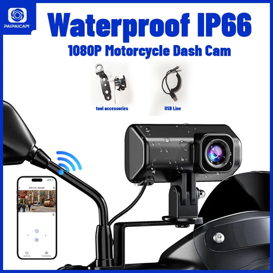 Waterproof Motorcycle Dash Cam