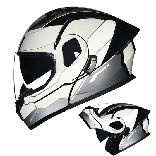Flip Up Motorcycle Helmet 
