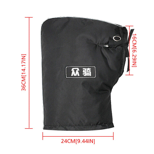 Fundas protectoras para manillar cálidas
