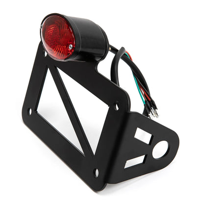 Universal Motorcycle License Plate Holder with LED 