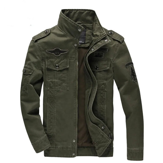 Military Motorcycle Jacket 
