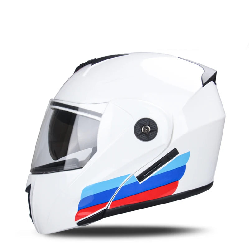 Modular Flip Helmet with Double Lens