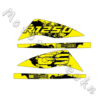 Decalcomanie per paramani moto GS Adventure