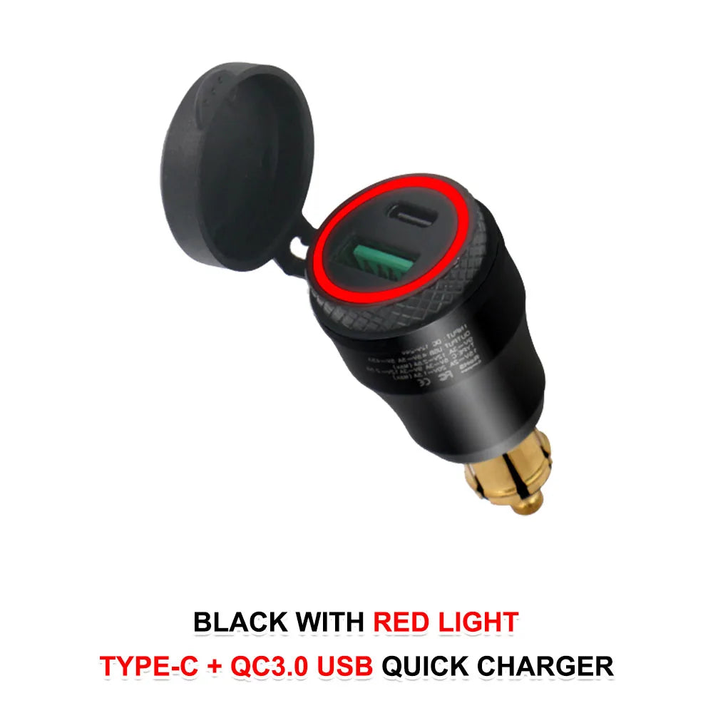 Motorcycle USB Charger rapide 