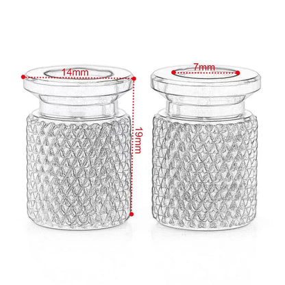 2PCS Ninja Aluminum Valve Caps