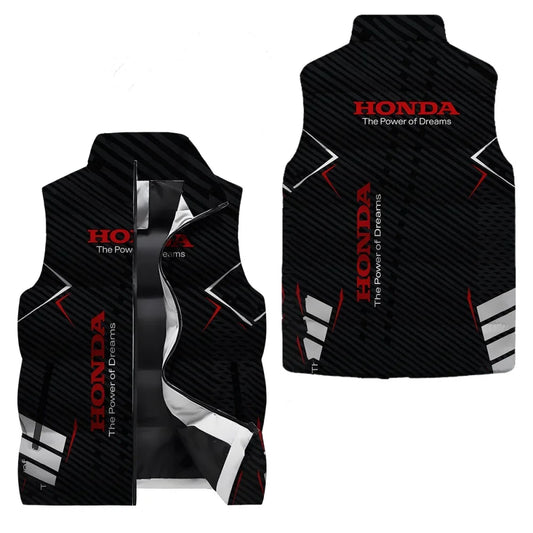 H Vest Warme Jacke mit Reißverschluss 