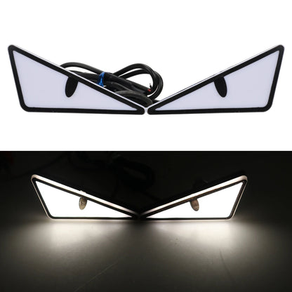 2Pcs Motorcycle LED Demon Eye 