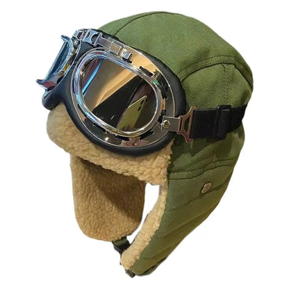 Winter Hat with Goggles 