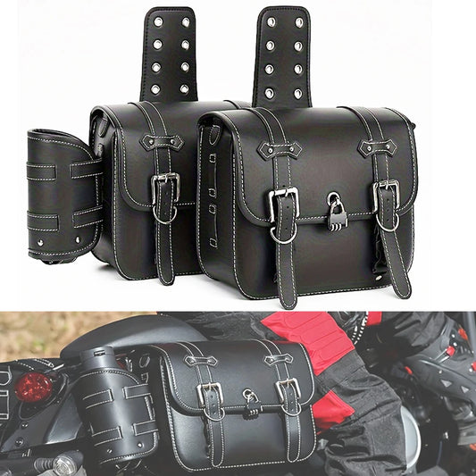 Universal Motorcycle Saddlebag 