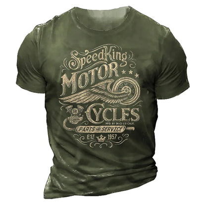 “Never Underestimate an Old Man” Motorcycle T-Shirt 