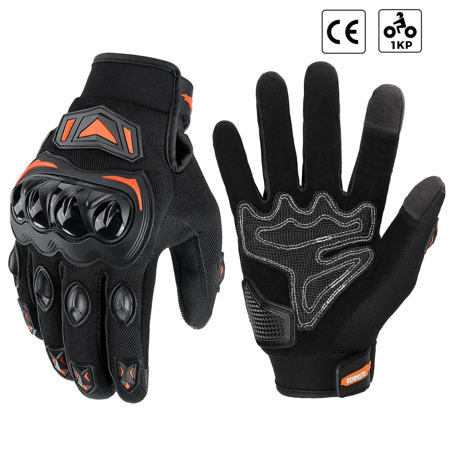 Luvas de motocicleta CE