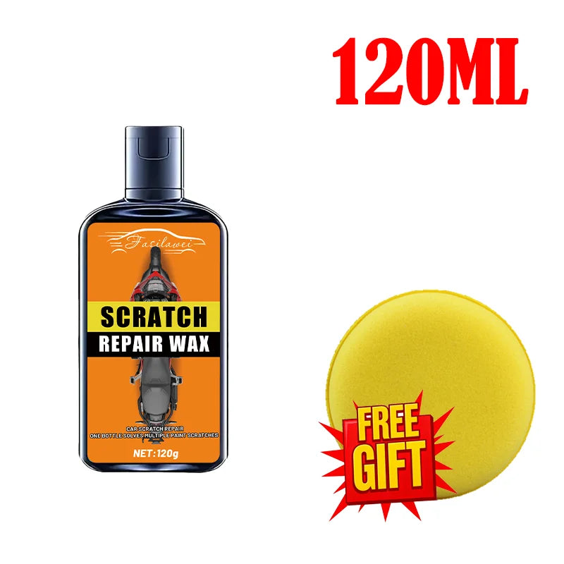 طقم إصلاح خدوش طلاء الدراجة النارية، 120ml – مزيل آثار الدوامات