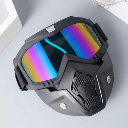 Motorcycle Helmet Goggles Mask 