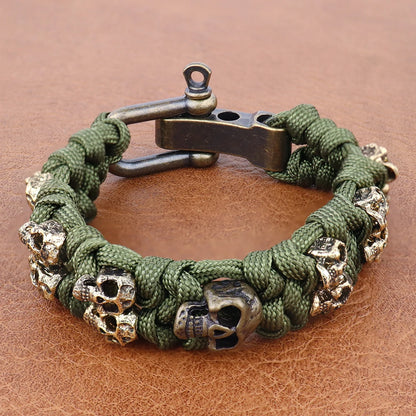 Skull Paracord Bracelet 