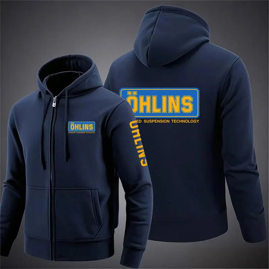 Ohlins Men’s Zipper Hooded Jacket 
