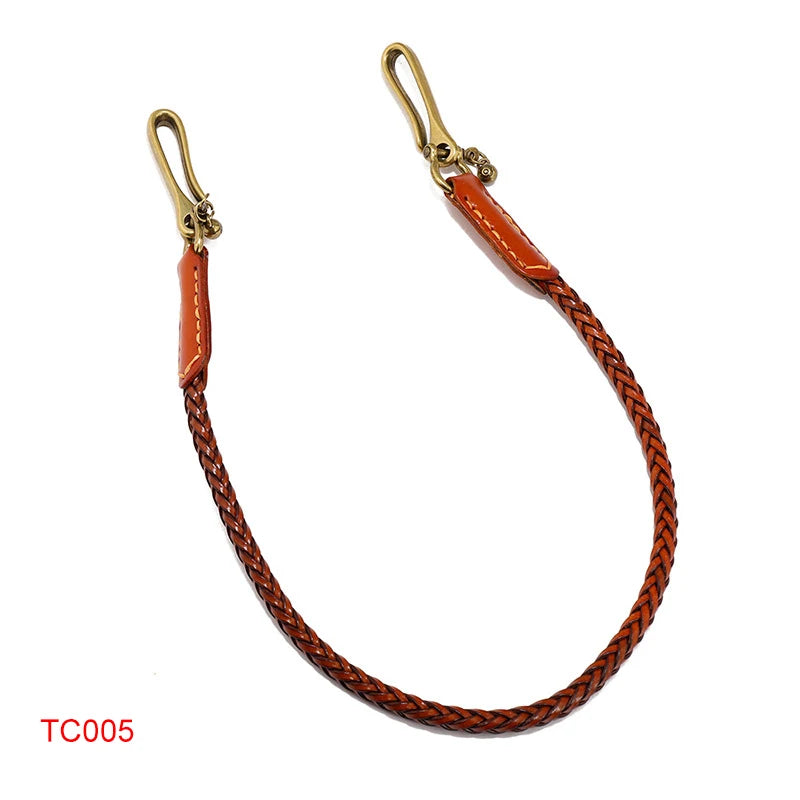 Chaîne de taille en cuir véritable
