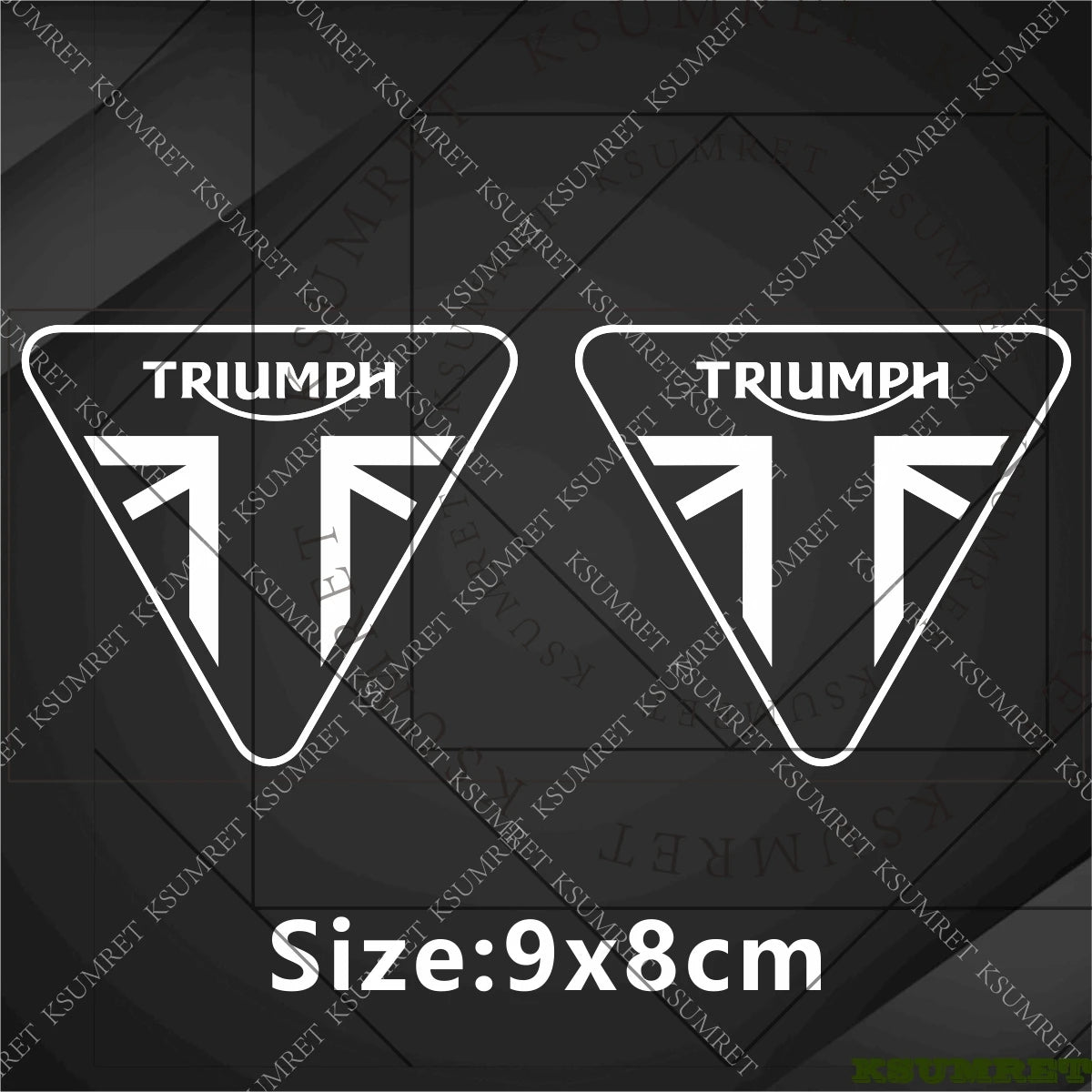 สติ๊กเกอร์โลโก้ Triumph 