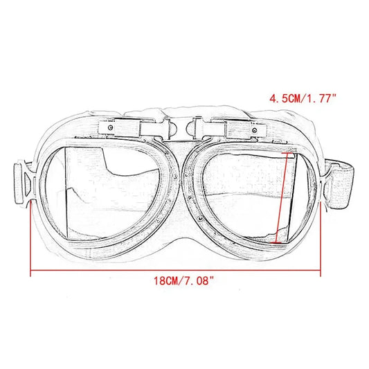 Vintage Protective Gear Goggles