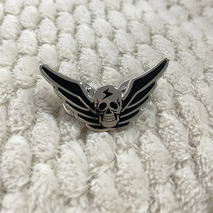 Lightning Skull Pins 