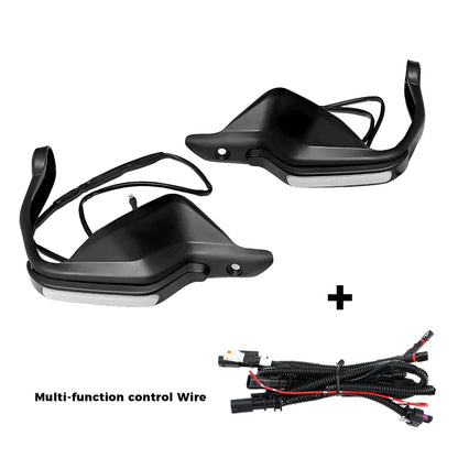 Motorcycle Brake Lever Guard with LED Light 