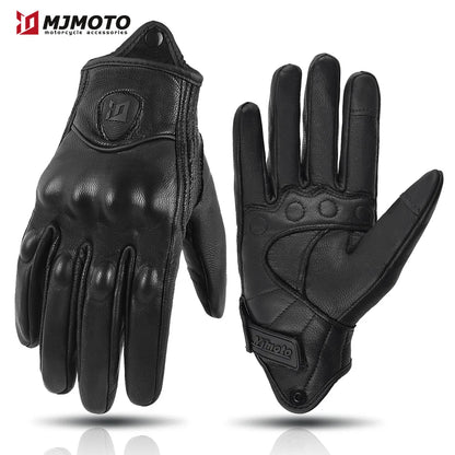 Motorcycle Leather Gloves