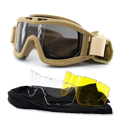 High Impact Goggles Tactical Protective