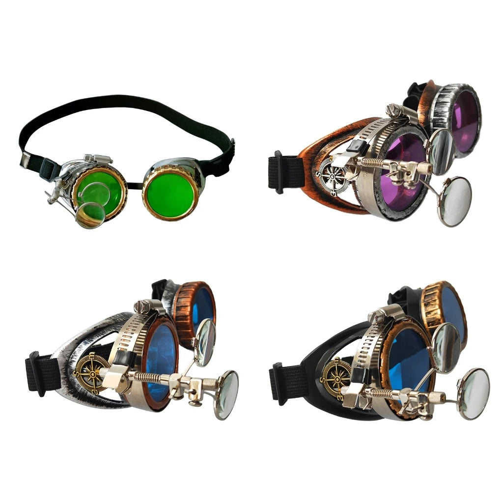 Rustic Motorcycle Goggles 