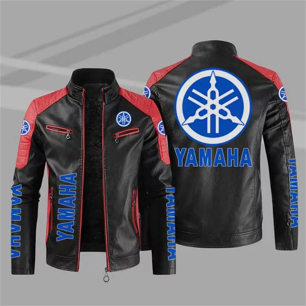 Rider Leather Zipper Jacket