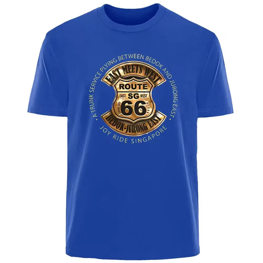 Camiseta de motocicleta US Route 66 