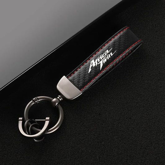 Africa Twin Carbon Fiber Keychain