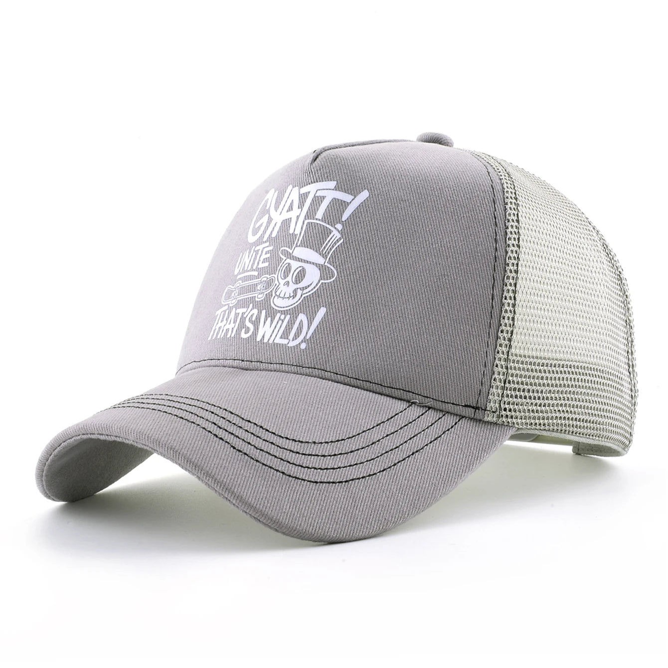 Skull Summer Cap for Motorcyclist 