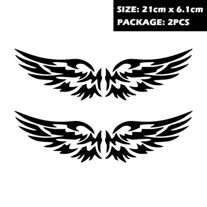 Angel Wings Reflective Sticker for Motorcycles