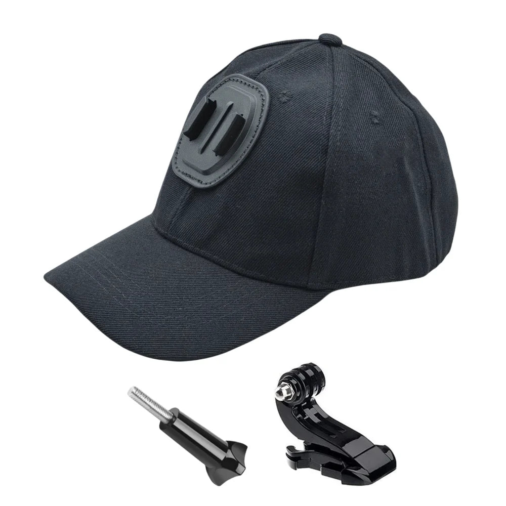 หมวกแก๊ปกันแดดพร้อมขายึดกล้องแอ็กชัน – รองรับ GoPro, DJI, Insta360 และรุ่นอื่น ๆ