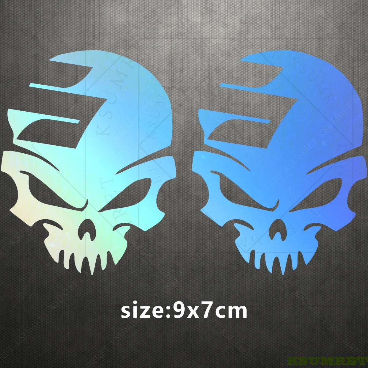 Skull Racing Decal Set