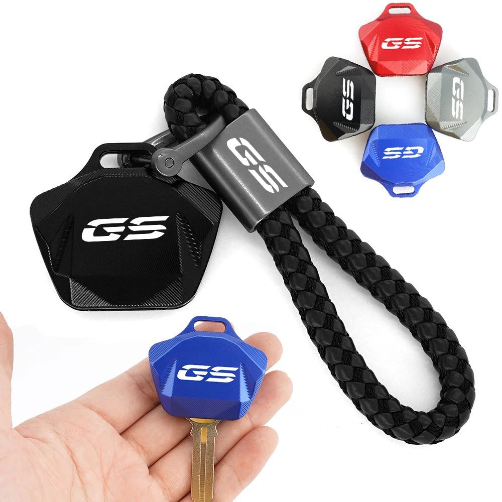 Premium Motorcycle Key Shell BW
