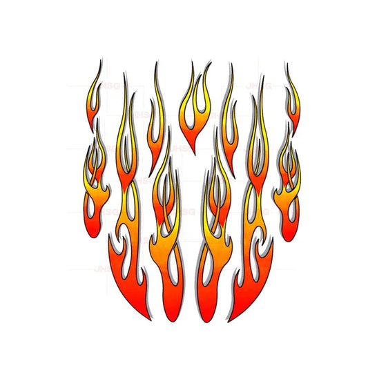 Vinyl Waterproof Decal Helmet 